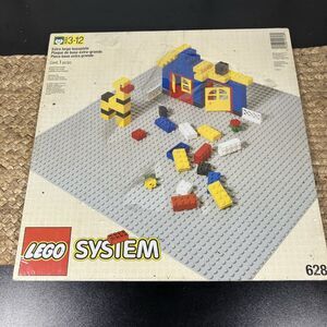 Lego ® System 628 Base Plate Basic Classic 40x40 gray NEW Sealed‎ retired